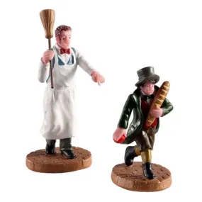 Ladro di Baguette Artful Dodger H 8 cm, set di 2 pezzi Personaggio Lemax – 02947