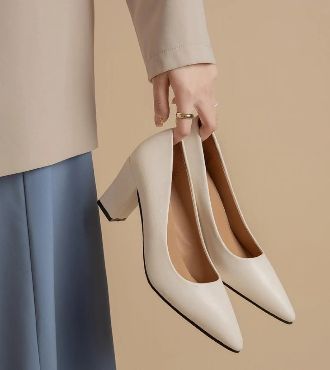 Summer 2022 New High Heels Pointed Toe Shallow Women Shoes Luxury Brand Fashion Wedding Dress Woman Shoes Pumps Mujer Za